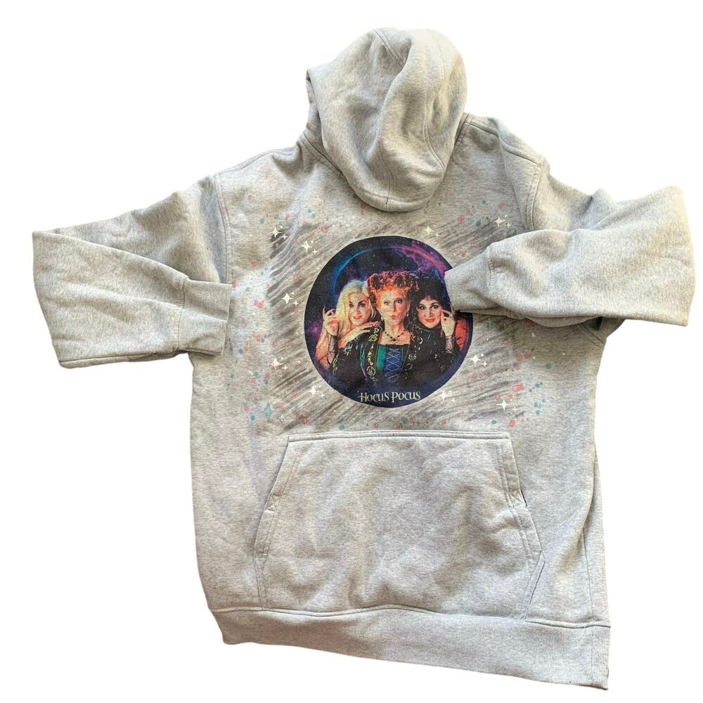 Gray Hocus Pocus Fan Screen Print Hoodie XL